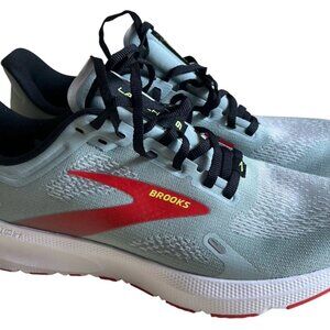 Brooks Launch 9 Men's Road Running Shoes Red and Grey Sz 8.5 D Med